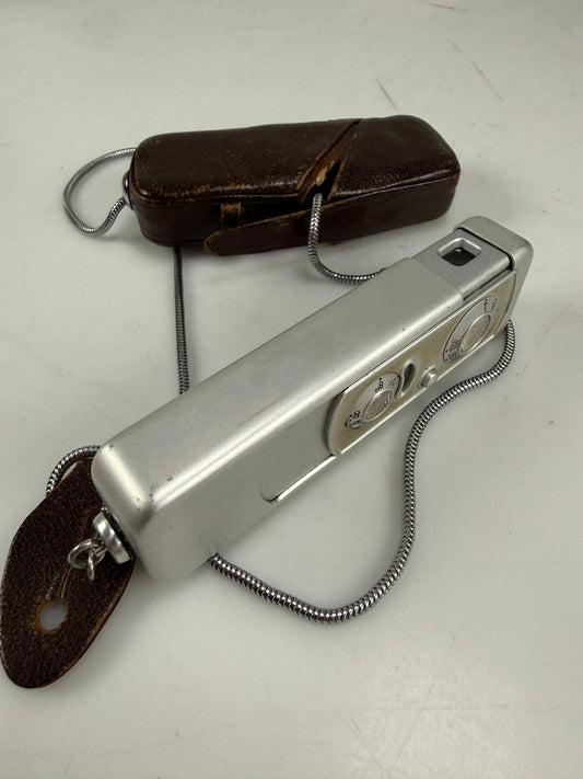 MINOX III Spy Film Camera Subminiature Chrome silver