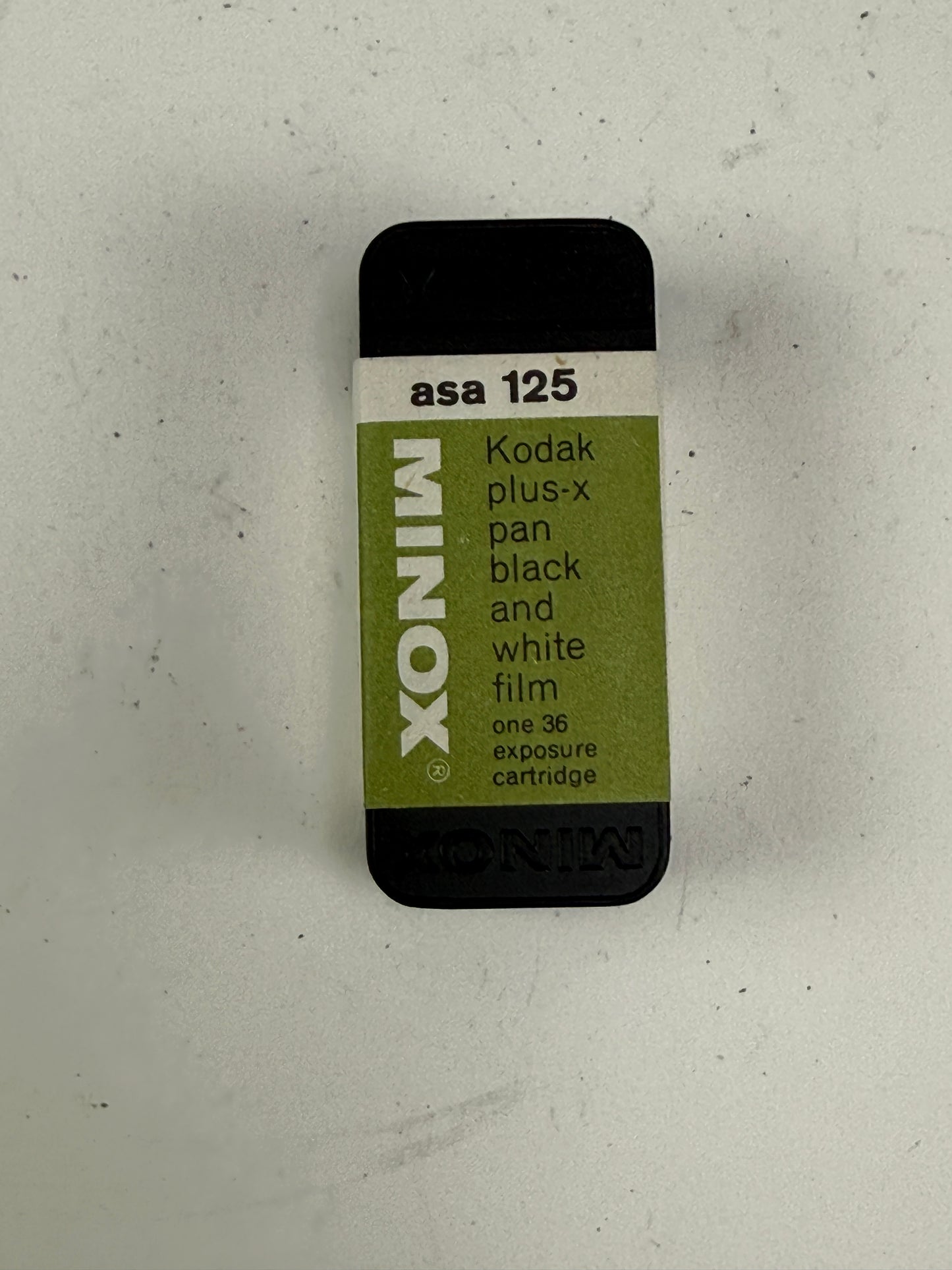 MINOX Film Kodak Plus X ASA 125 36 exp. Rare, Sealed