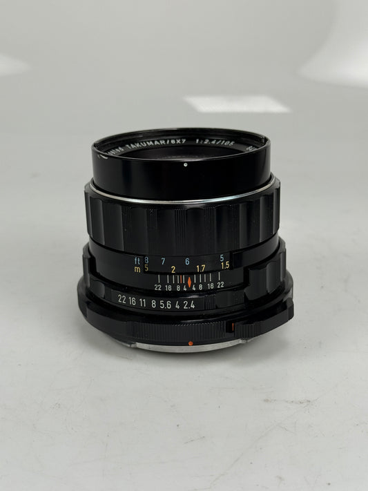 Pentax SMC Takumar 105mm f2.4 Lens For 6x7 67