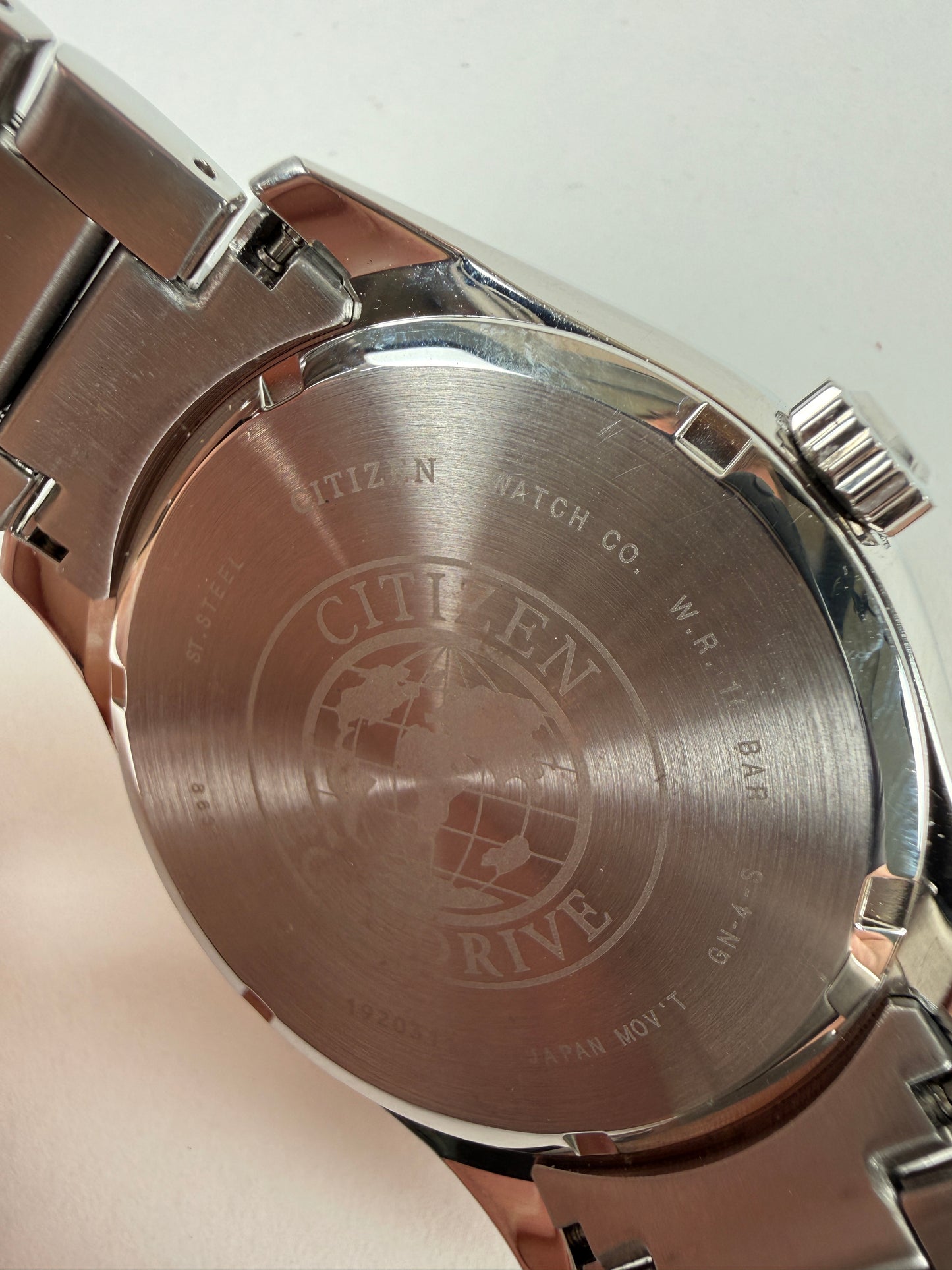 Citizen GN-4-S Eco-Drive Wristwatch - Silver