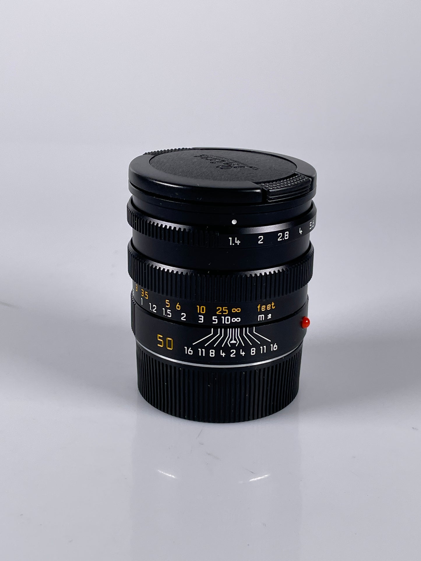 Leica Summilux-M 50mm F1.4 Pre-Asph Black Lens
