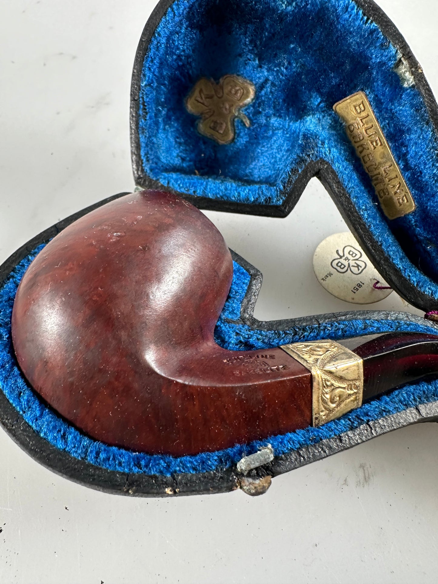 KBB Blue Line Bakelite Pipe, Unsmoked
