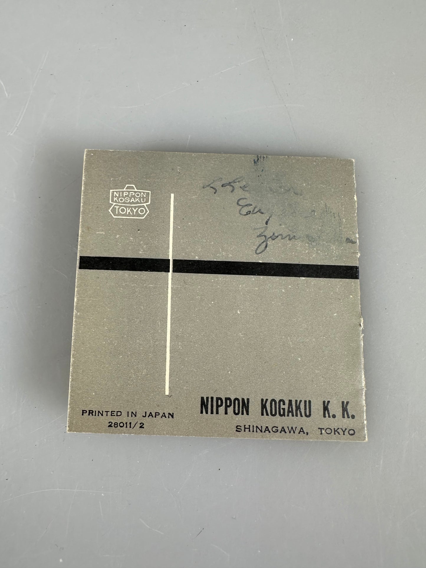 Nikon Nippon Kogaku Tokyo Instruction Manual 28mm lens depth of field RARE