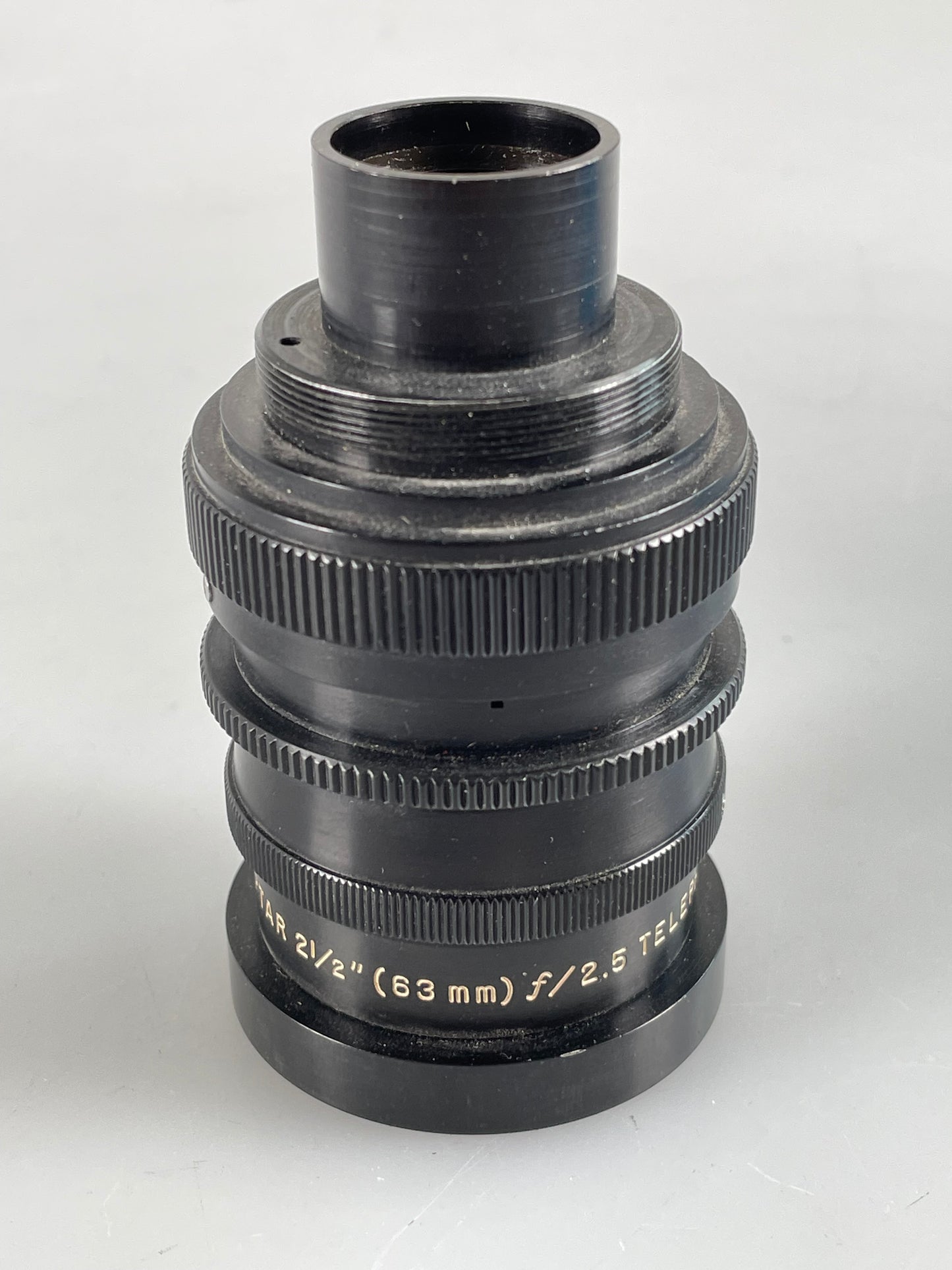 Wollensak Black 2.5in (63mm) f2.5 cinema lens