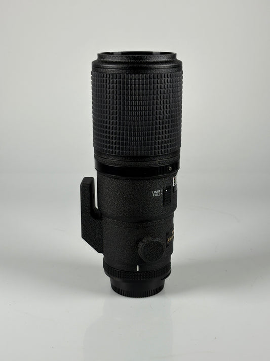Nikon Nikkor AF 200mm f4 D ED Micro Lens in box