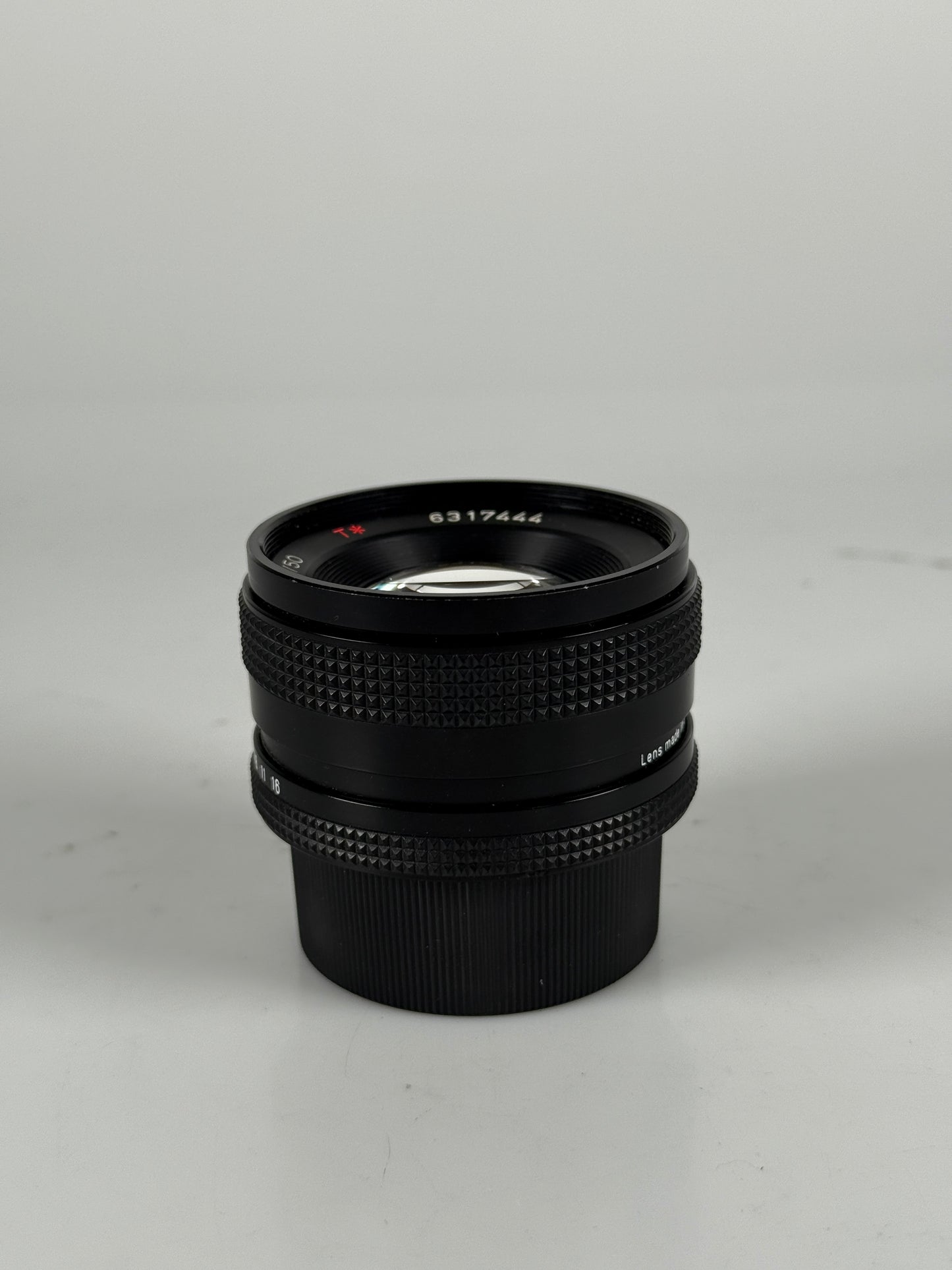 Contax Carl Zeiss Planar T* 50mm F1.7 Lens CY Mount Japan