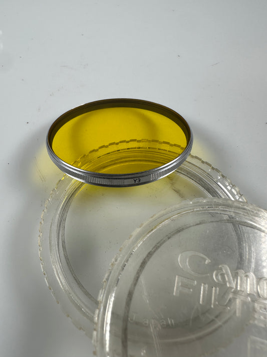 Canon RF Rangefinder 55mm Y3 Yellow Filter for 50mm f1.2