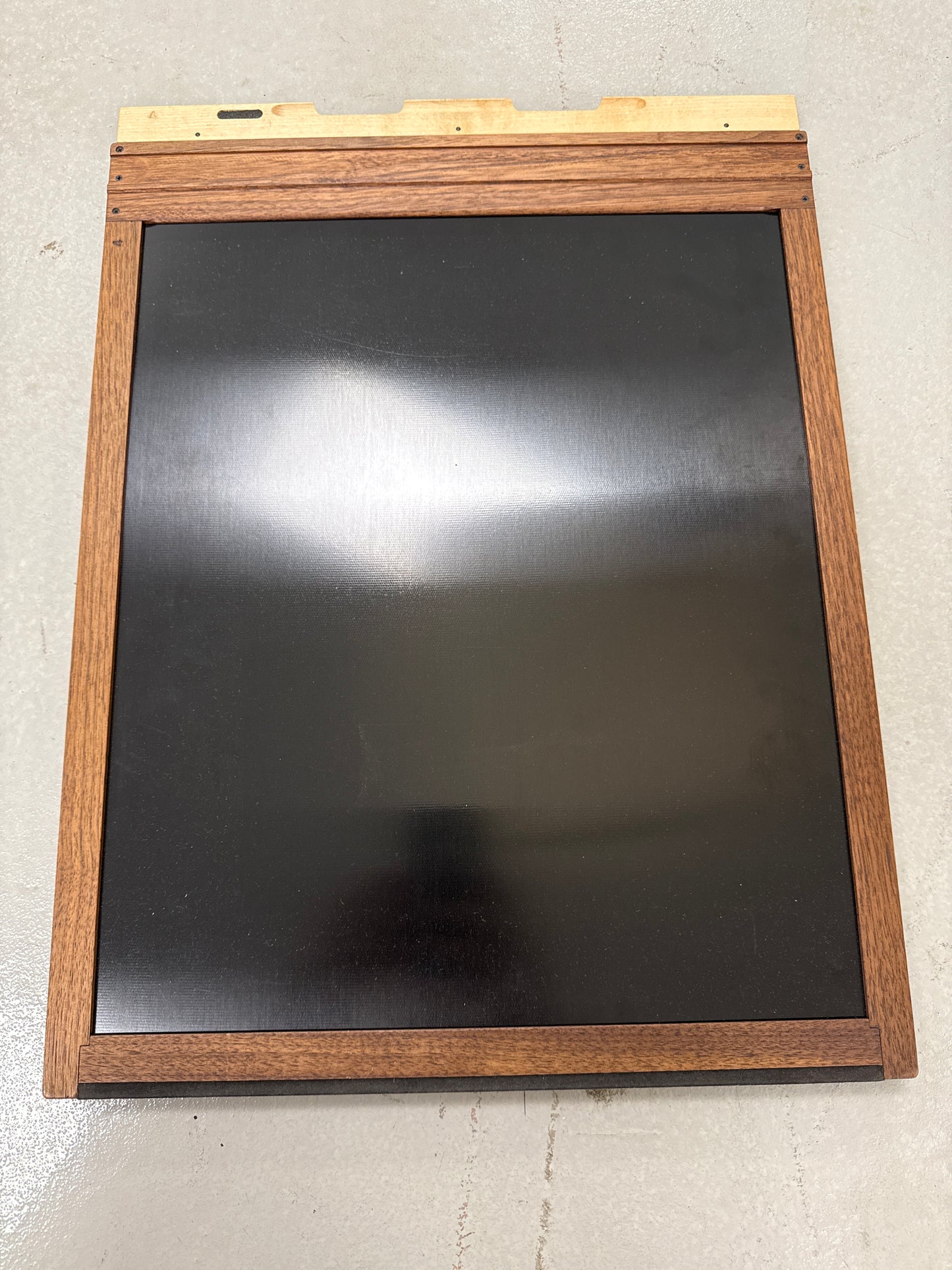 AWB ENT Alan Brubaker 14x17 wooden Large format sheet film holder RARE