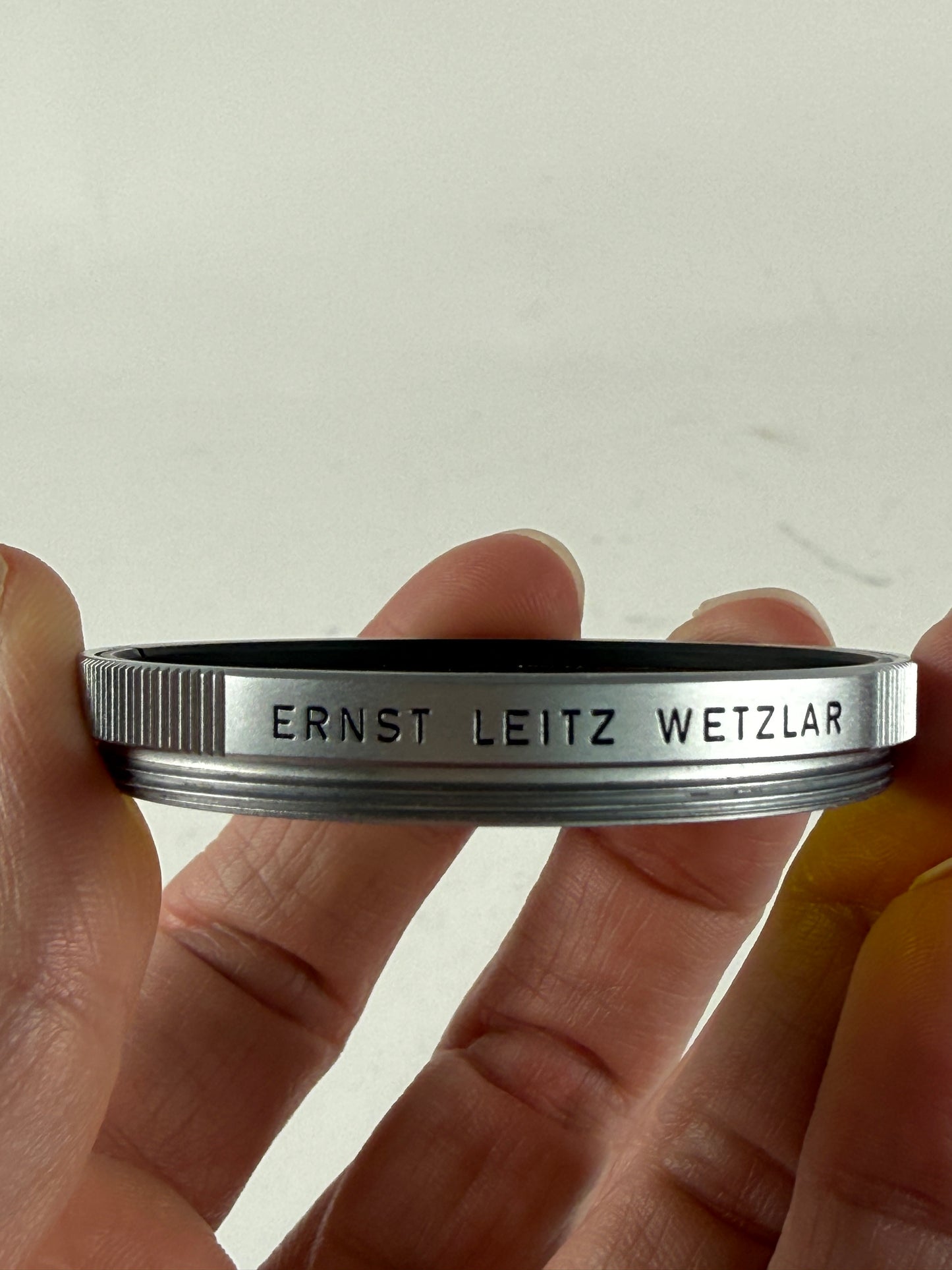 Leica 48mm Yellow 1 E48 Filter Silver