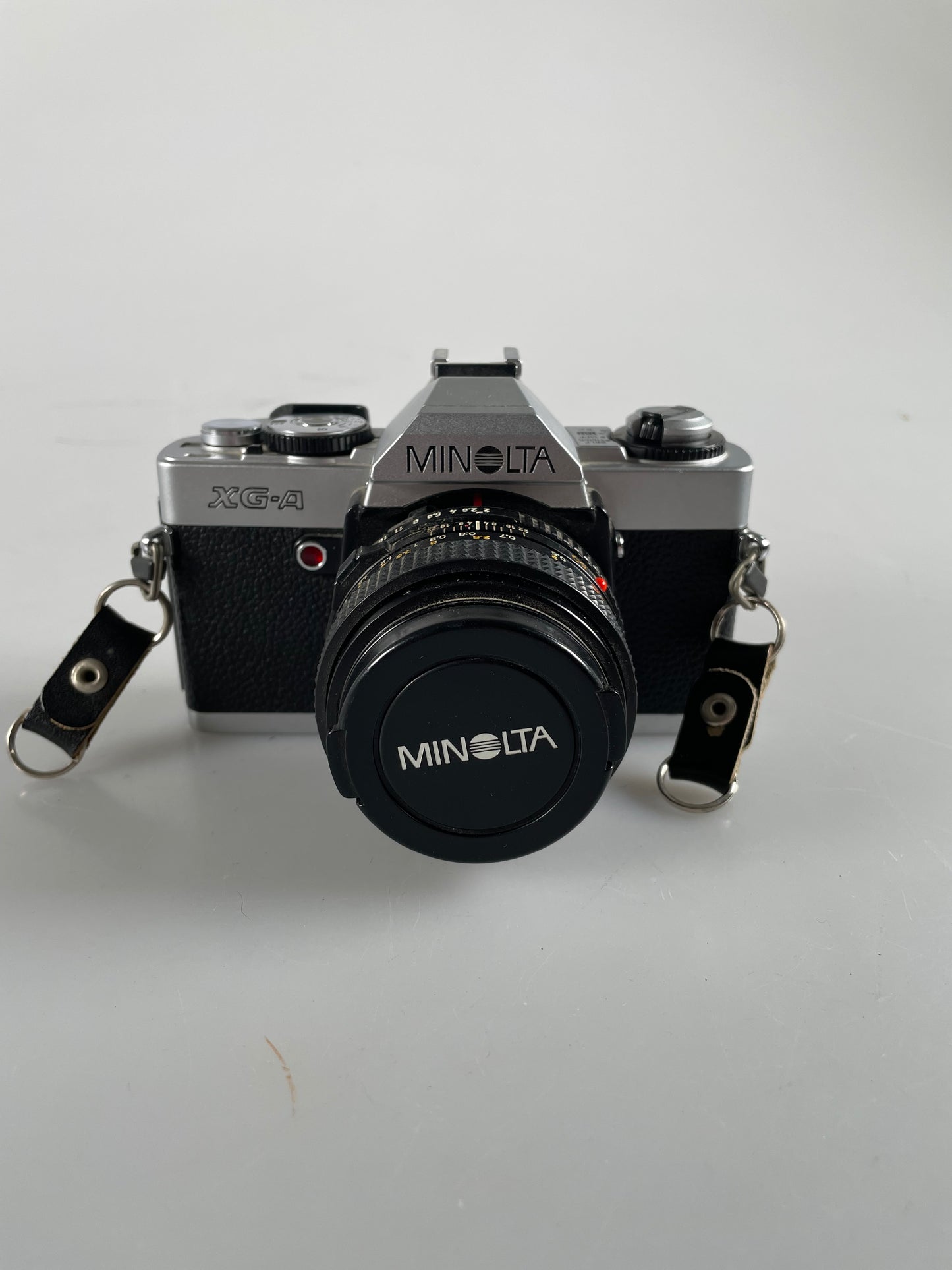 Minolta XG-7 A 35mm SLR Film Camera Body MD MC SR w/ 50mm f2 kit