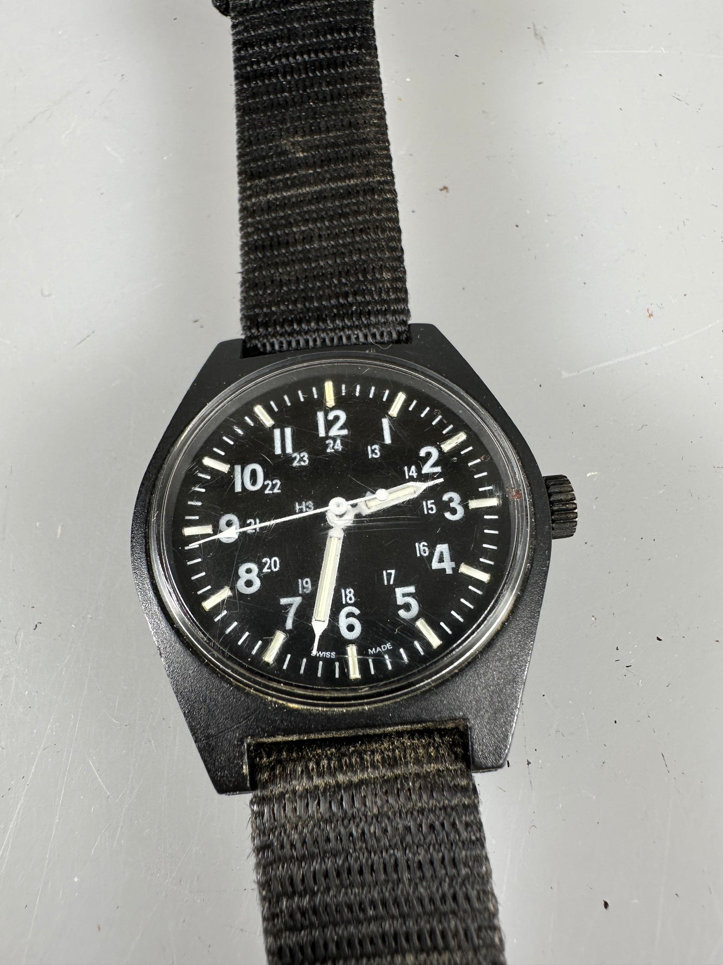 Hamilton MARATHON US GOVERNMENT H3 MILITARY MIL-PRF-46374G WATCH 2004