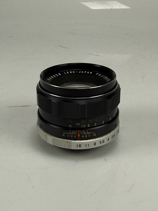 M42 Screw Mount Fuji Fujinon 55mm f1.8 Manual Focus Prime Lens Vintage