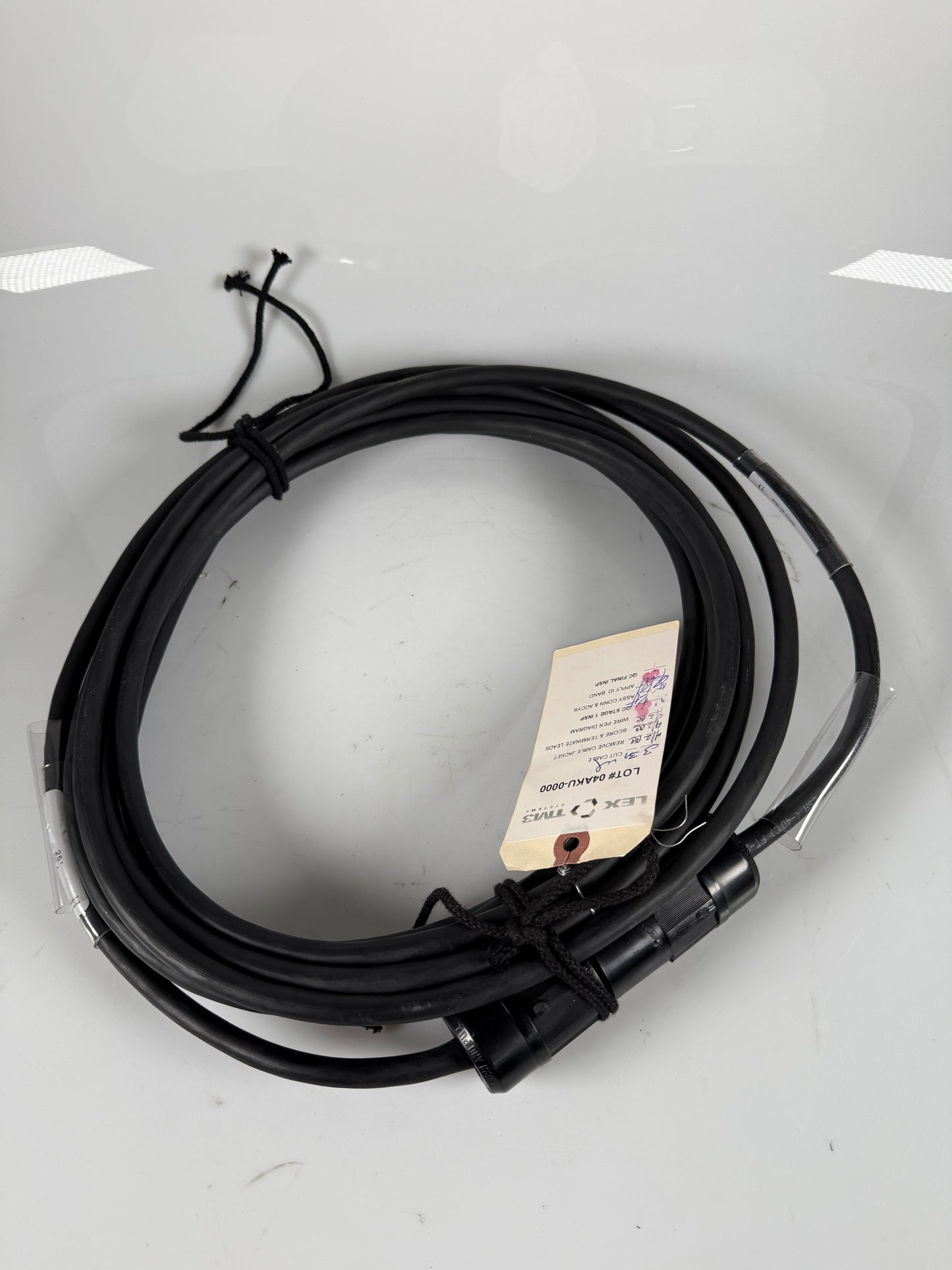 LEX 14AWB Heavy Duty Power Cable 25ft PE800J-25-L515 L5-15 15A Leviton
