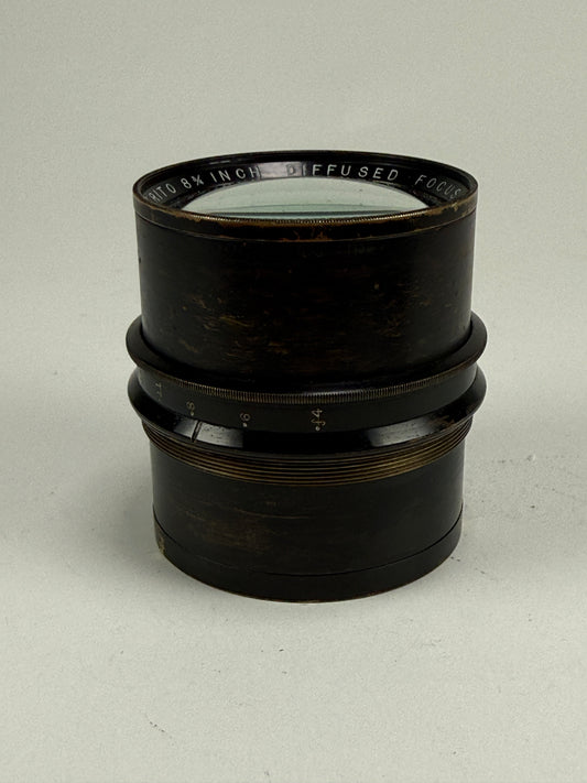 Wollensak Verito 8 3/4 inch f4 Diffused Focus Large Format Lens