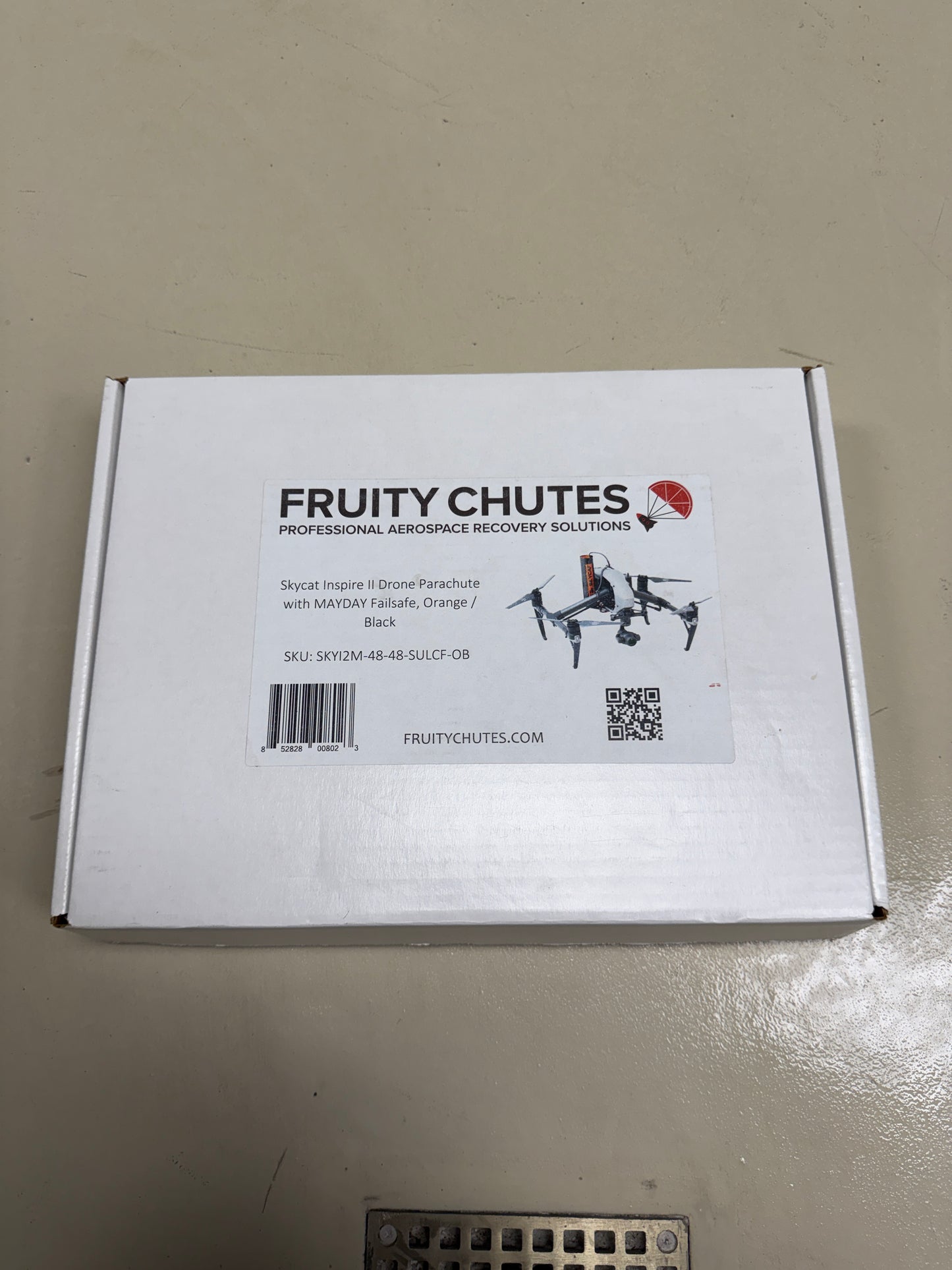 Fruity Chutes SkyCat Drone Parachute with Mayday failsafe Inspire II