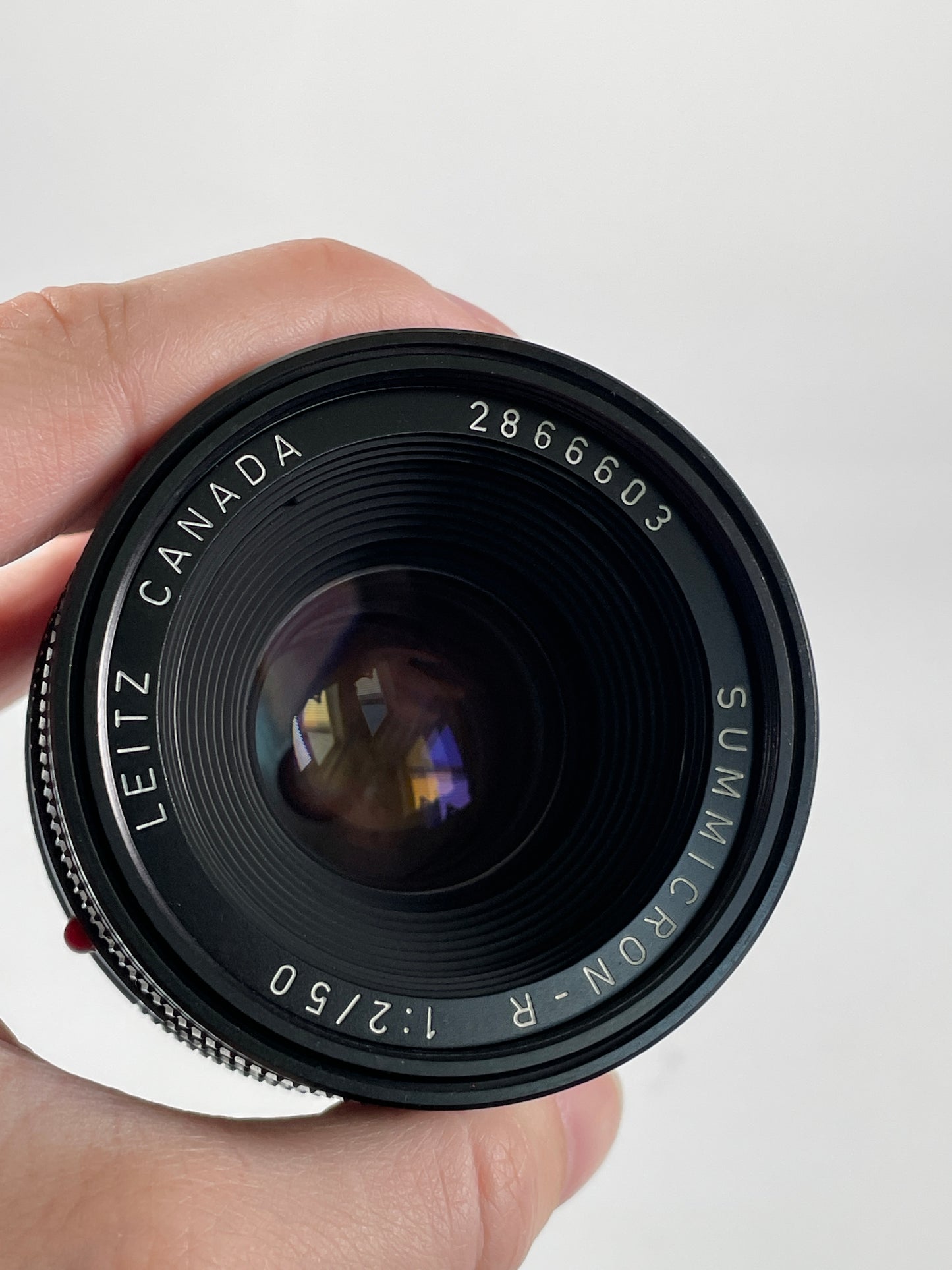 LEICA Summicron-R 50mm f2 MF 3 Cam Lens Film