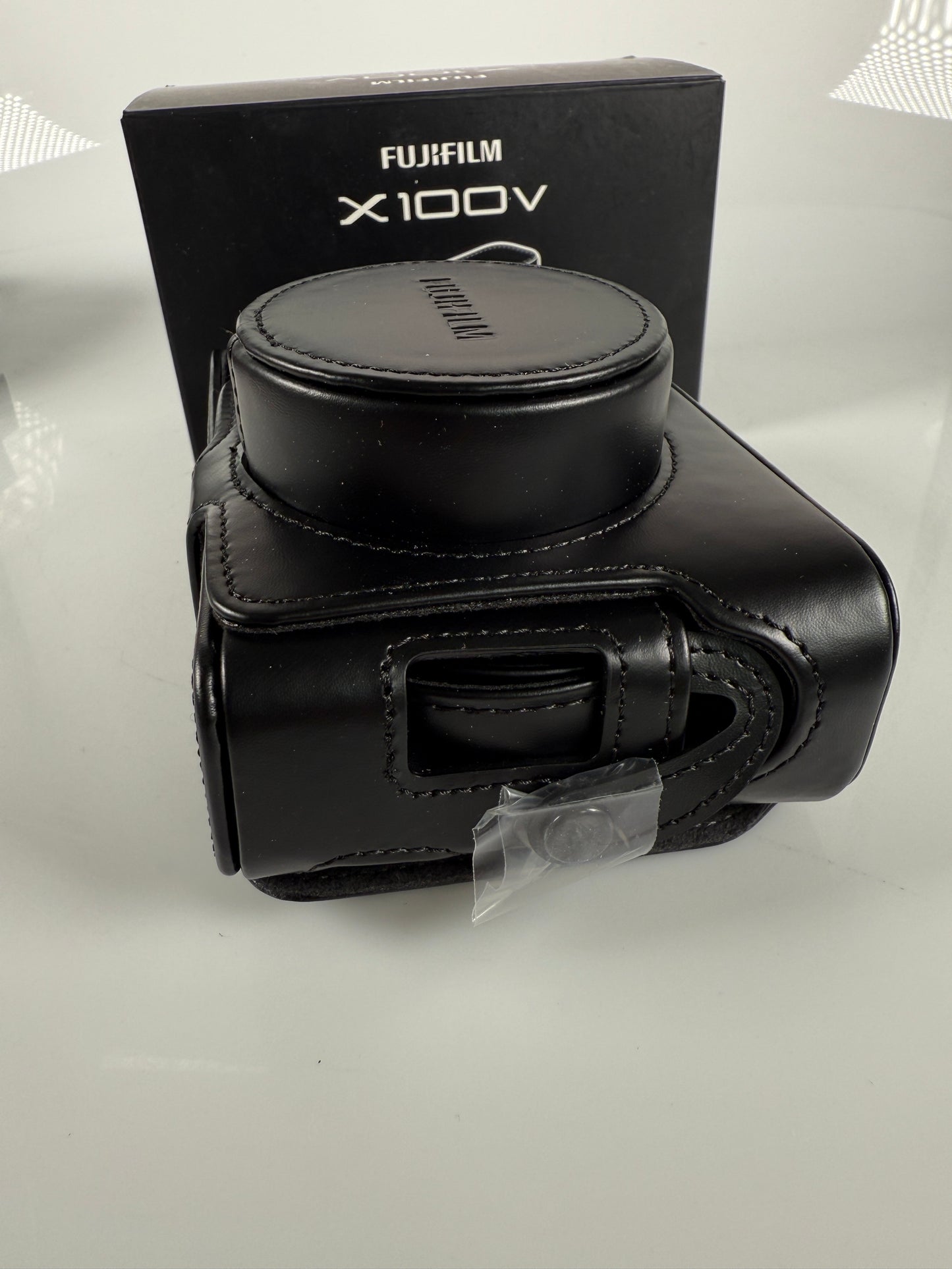 Genuine Fujifilm X100V Camera Original Leather Black Case