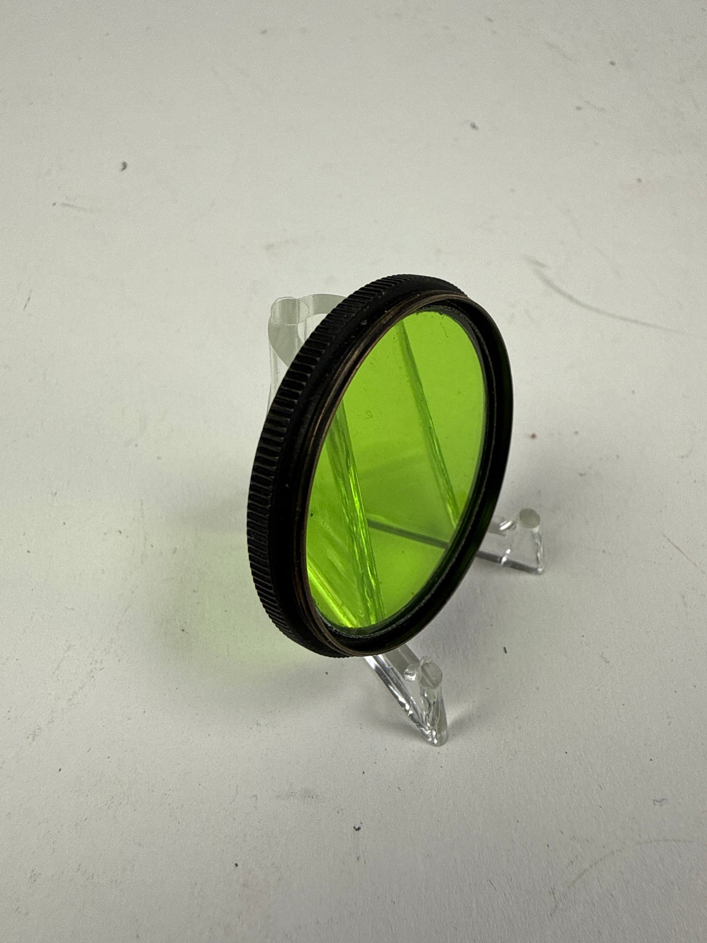 Leica leitz E34 34mm Black rim Green GR Filter for 5cm summar