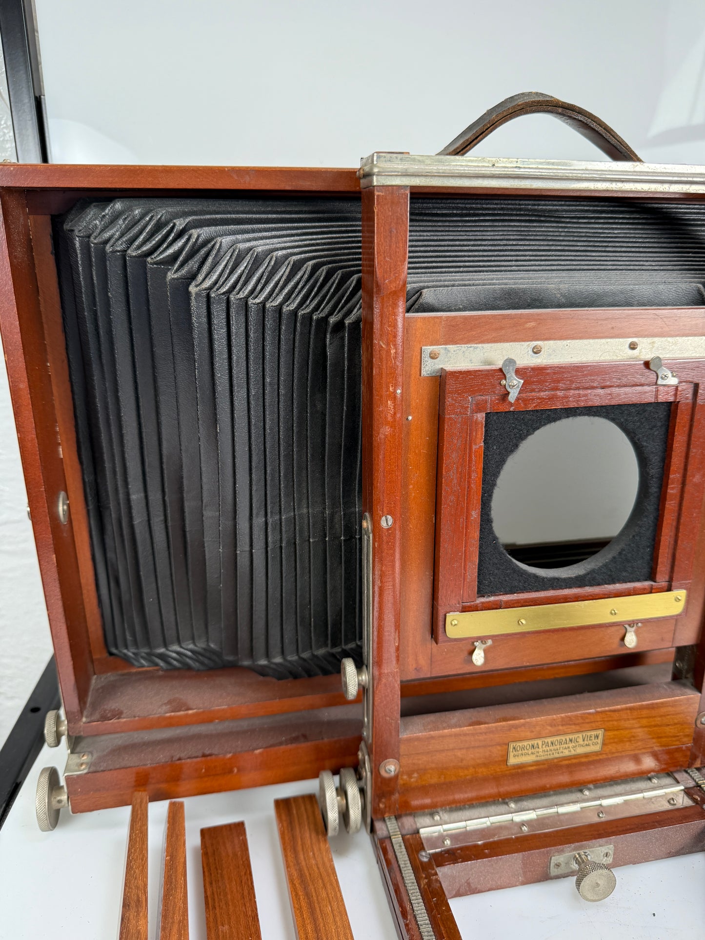 Gundlach Korona 7x17 Panoramic View ULF wooden Banquet Camera
