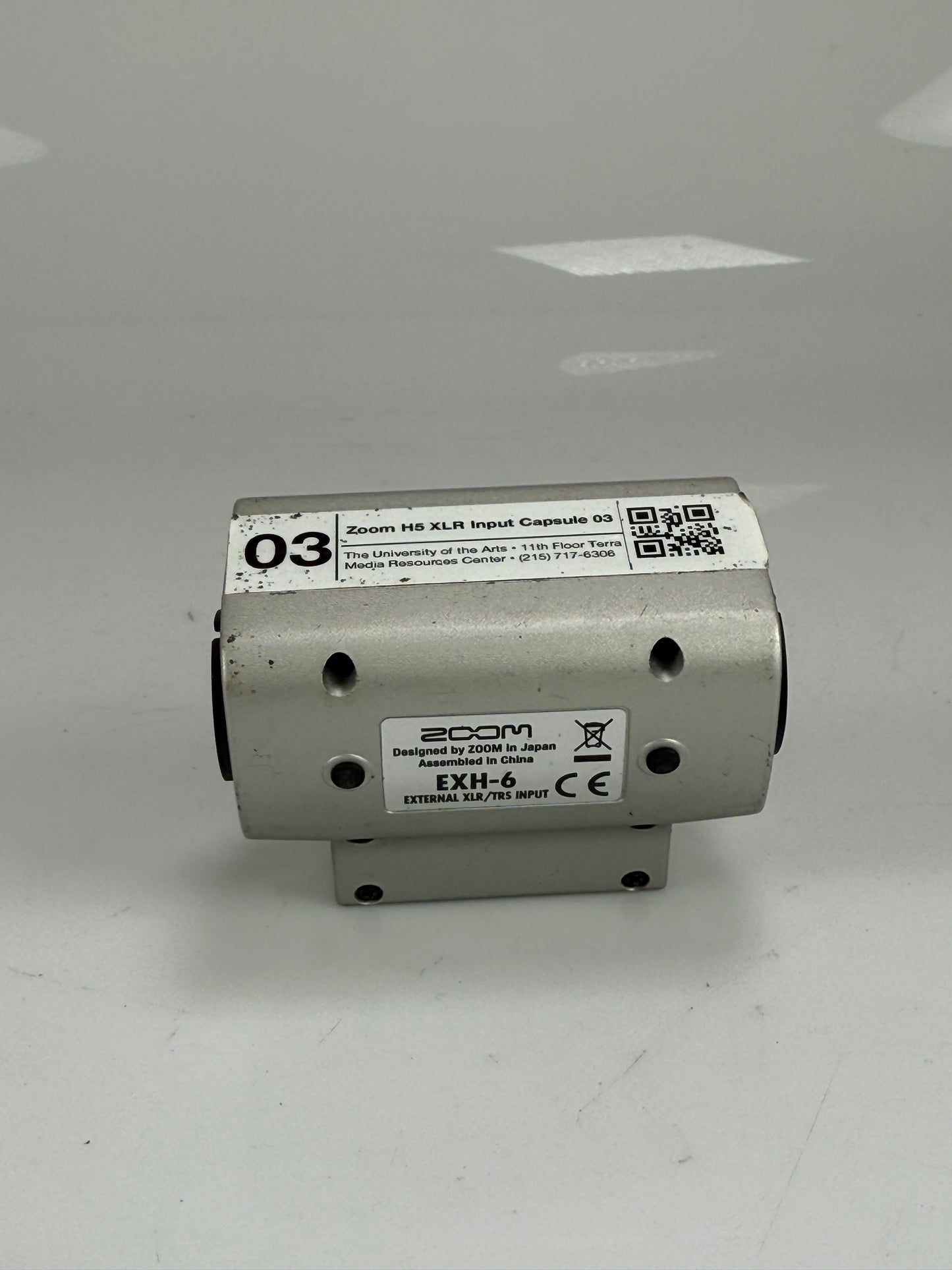 Zoom EXH-6 XLR/TRS 2-Ch Mic/Line Input Capsule for Zoom H5, H6, U-44, F1, & F8n