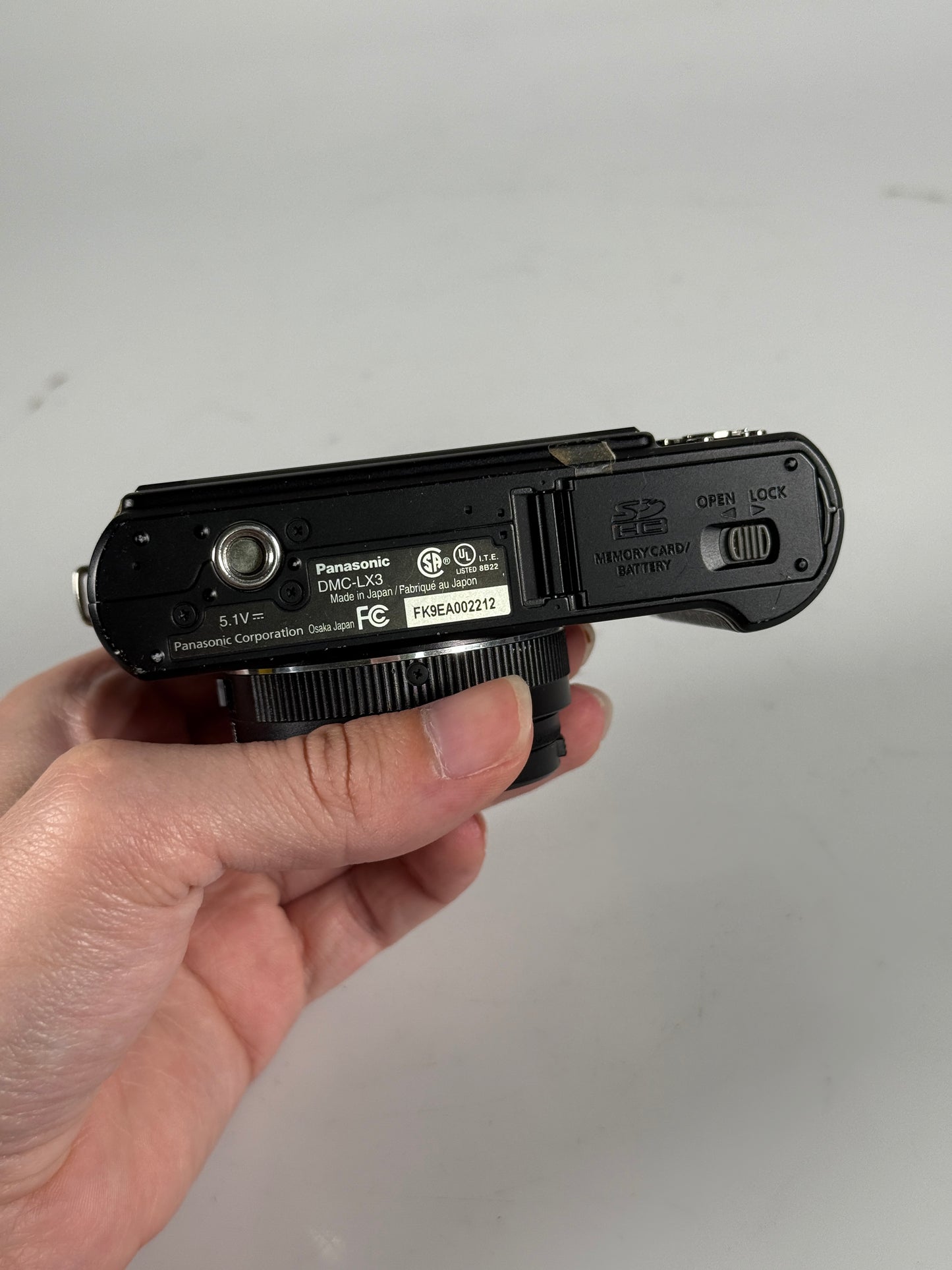 Panasonic LUMIX DMC-LX3 10.1MP Digital Camera - Black
