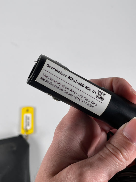 SENNHEISER MKE 2-60 WITH K6-P LAVALIER MICROPHONE MIC