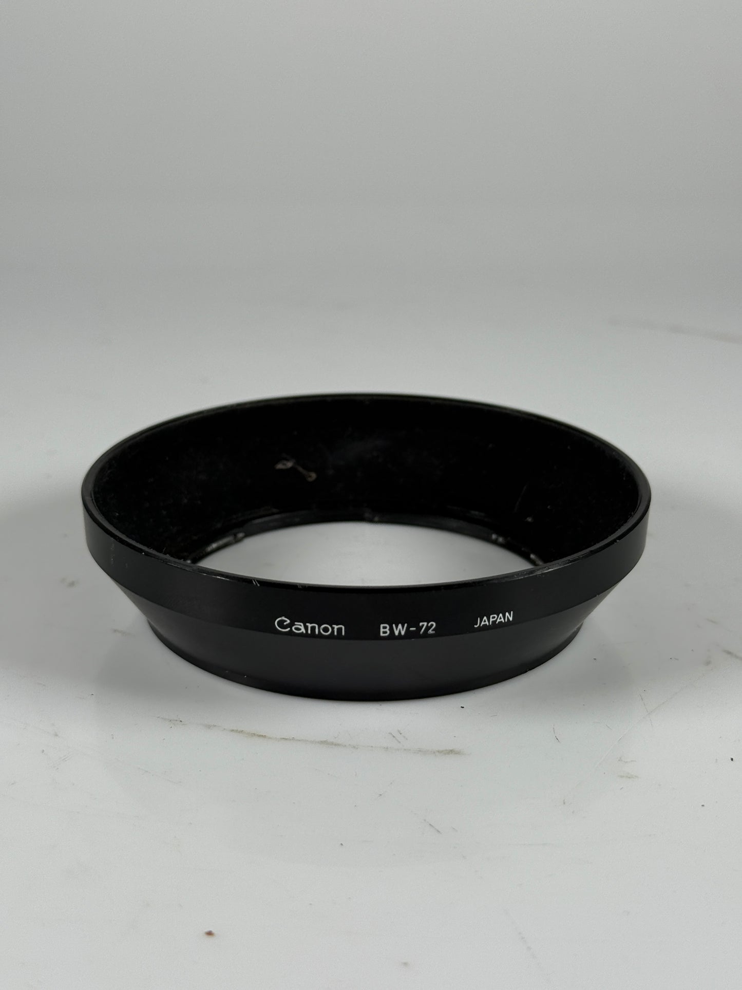 CANON BW-72 LENS HOOD for CANON new FD 20mm f2.8 LENS