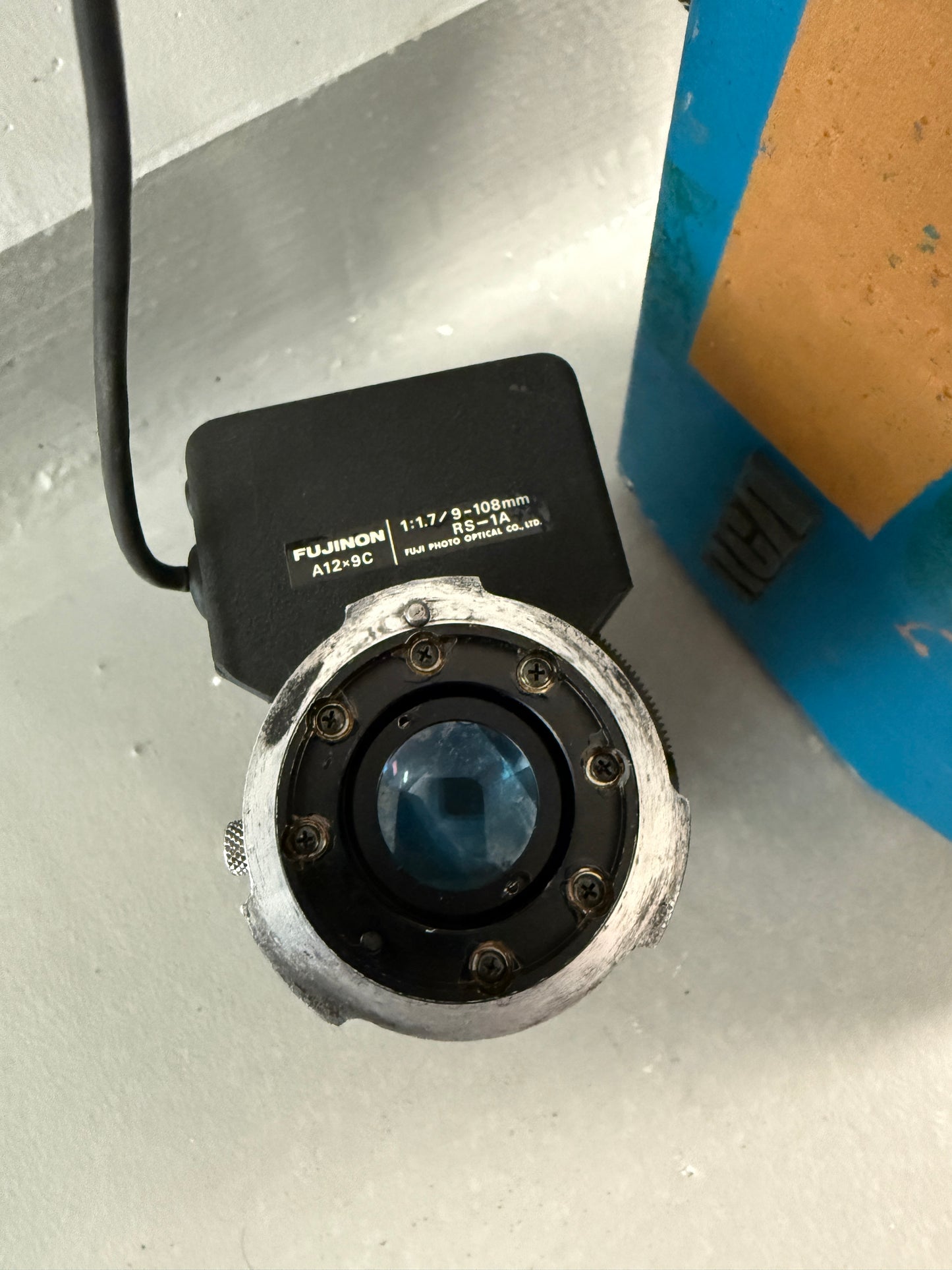 RCA TK-76 3 Plumbicon Tube Camera w/ Fuji A12x9C lens