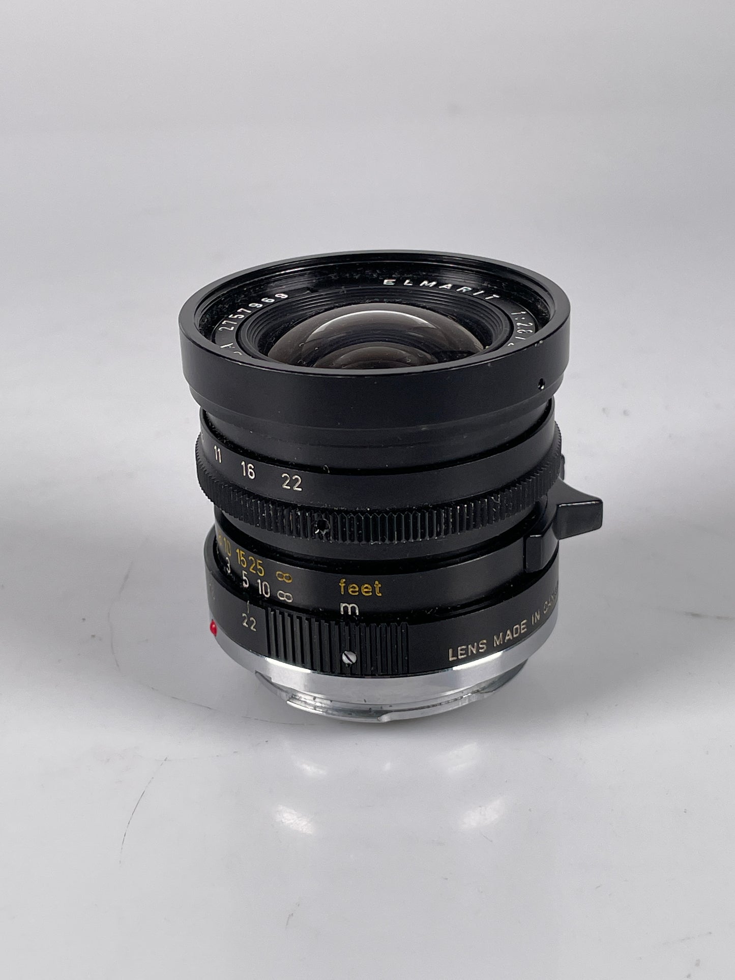 LEICA LEITZ ELMARIT-M 28mm f2.8 LENS II V2