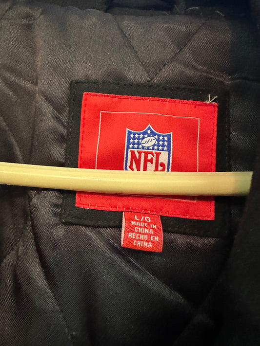 Pittsburgh Steelers 4x Super Bowl Champions Letterman Jacket L