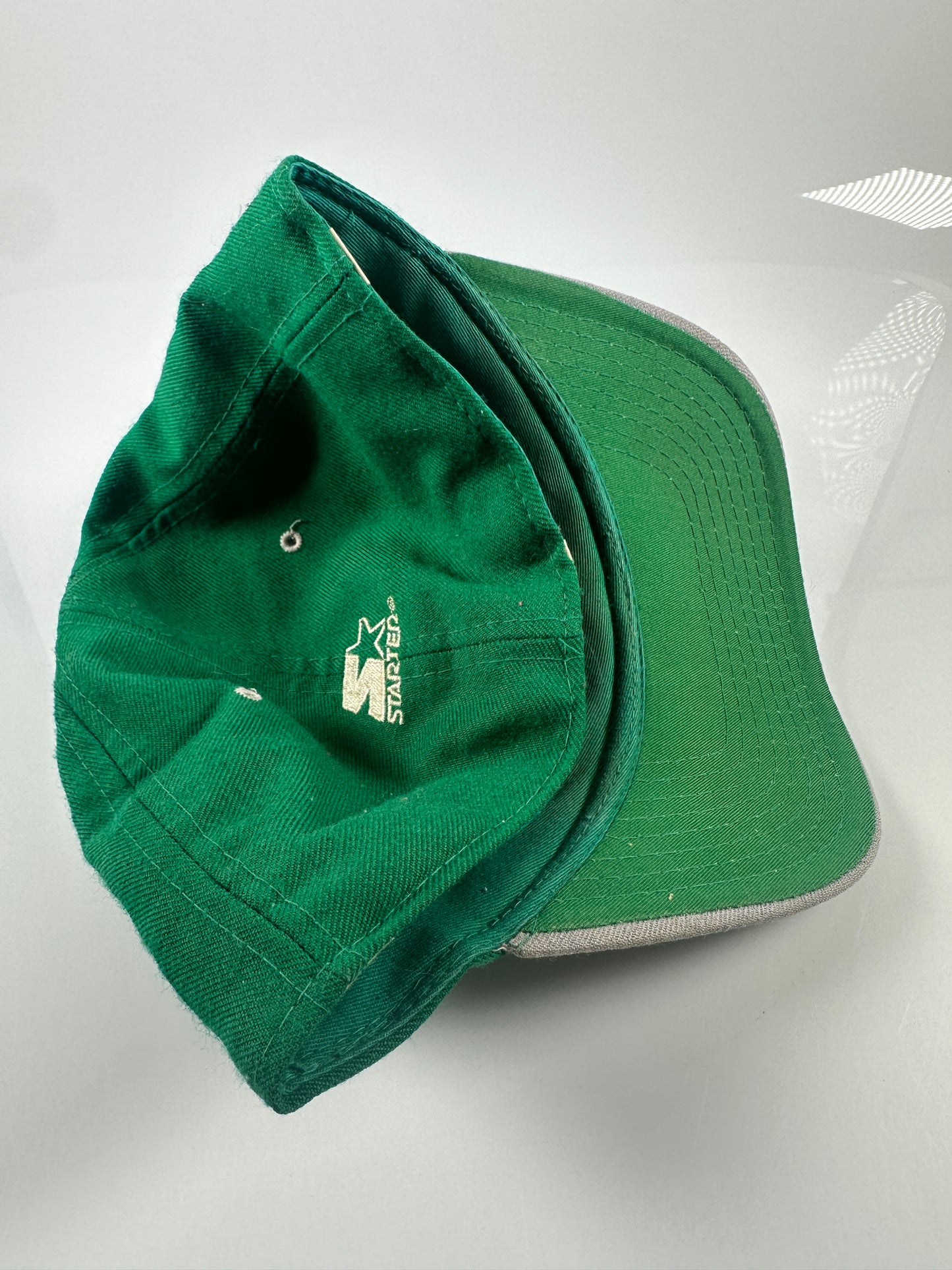 Philadelphia Eagles Kelly Green NFL Starter 100% Wool vintage Logo Fitted Hat 7 1/2
