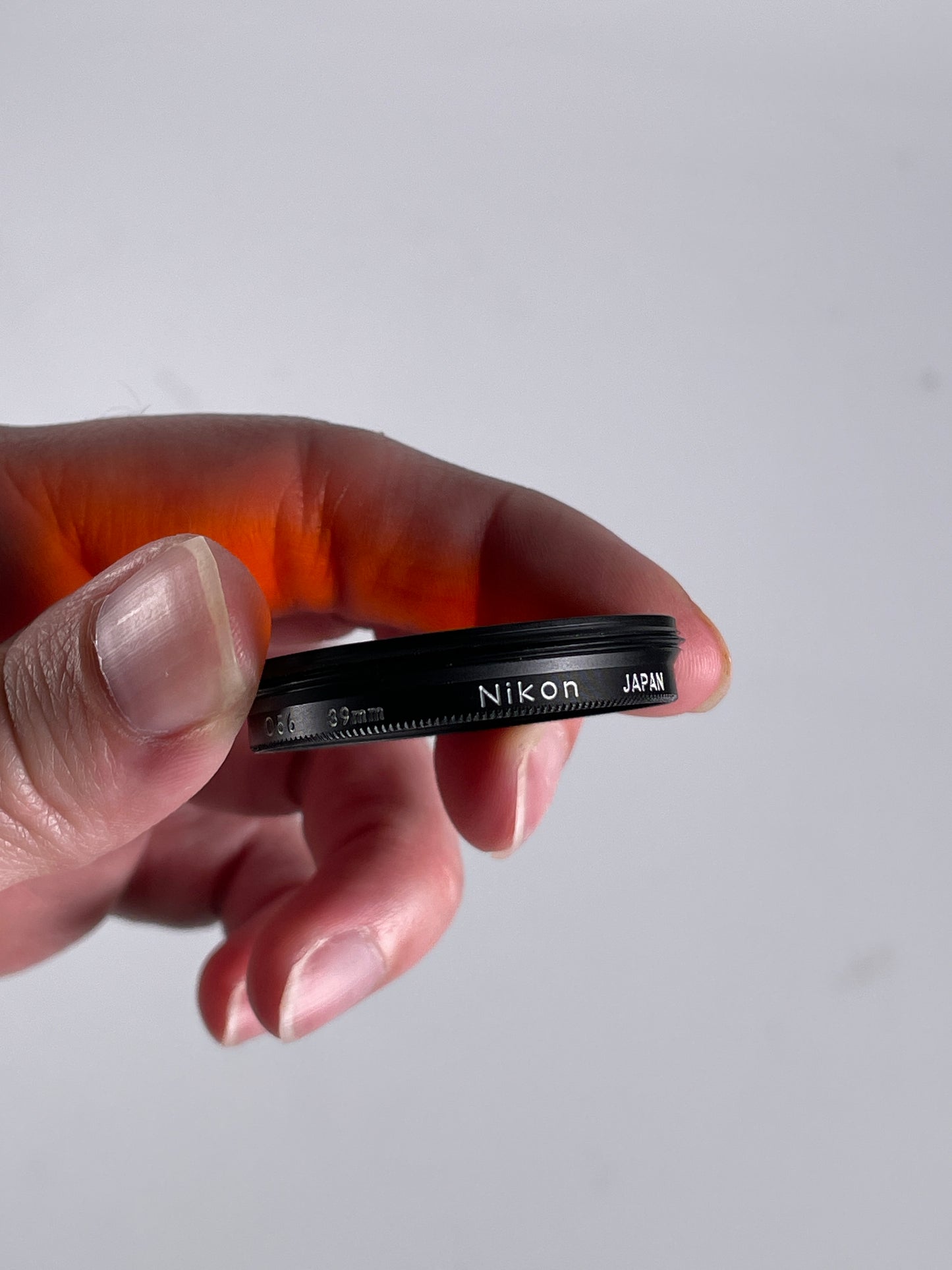 Nikon 39mm Orange O56 Glass Filter for Black & White Film