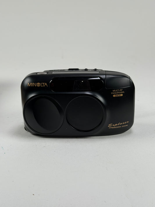 Minolta Explorer Freedom Zoom 35mm Point & Shoot Film Camera