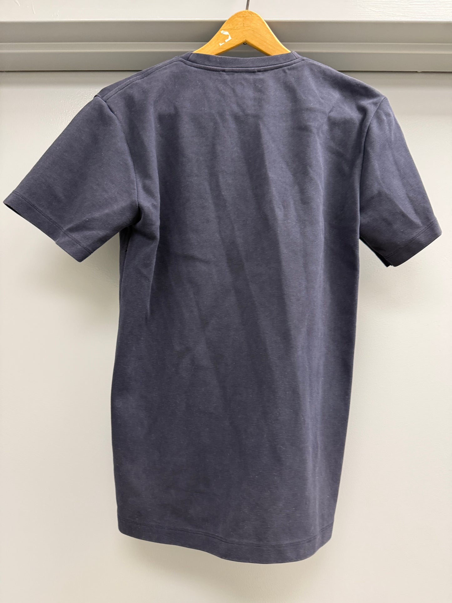 ACNE STUDIOS Heavy Cotton Tee XS Extra Small Navy Blue ENYA HVY CO PAW16