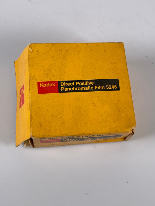 Kodak Direct Positive Panchromatic Film 5246 35mm 100ft RARE