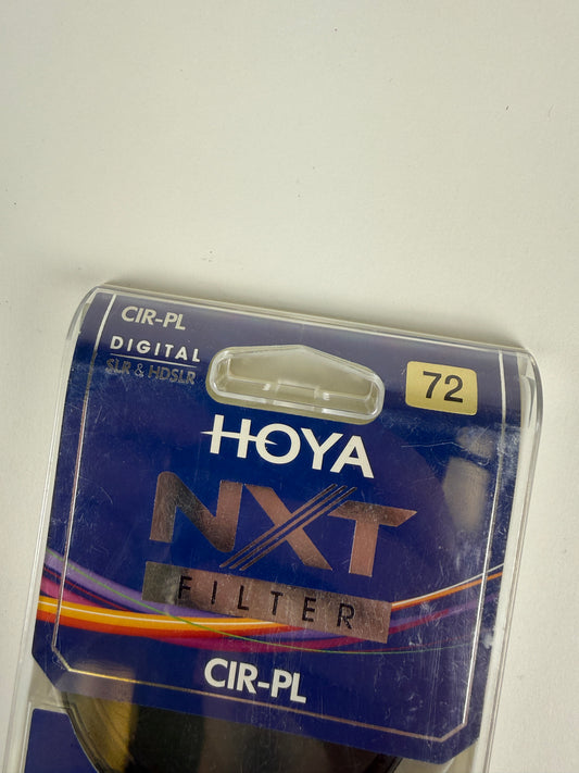Hoya NXT CIR-PL 72mm Circular polarizer filter for lens