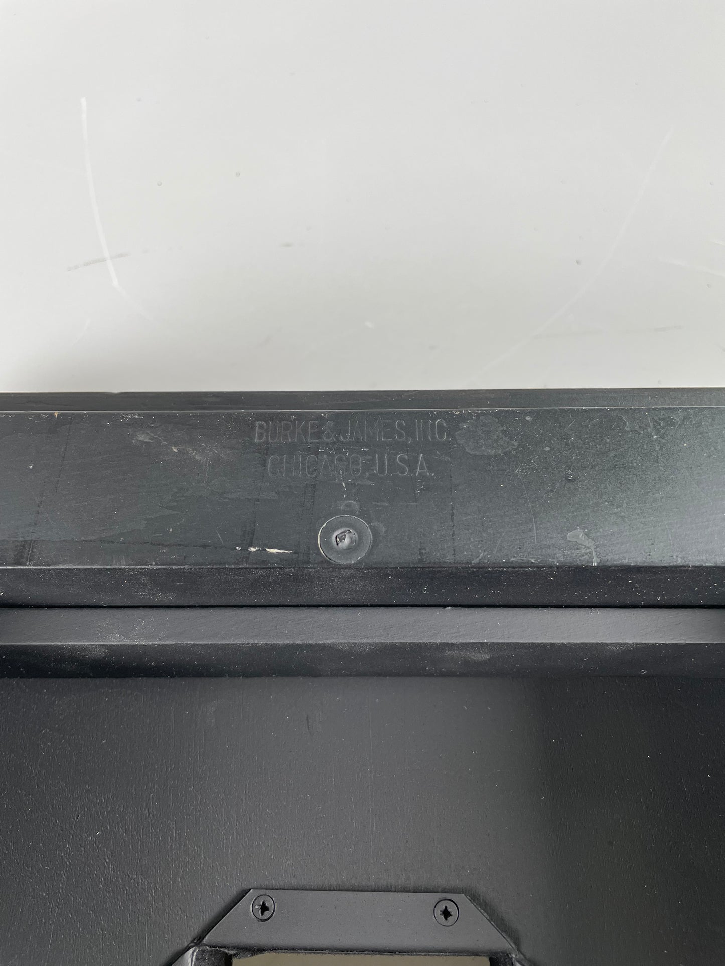 Deardorff 8x10 reducing back to 5x7 Sliding Ground Glass Back RARE Burke James