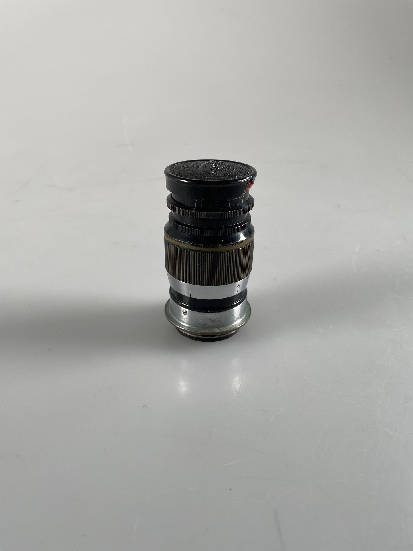 Leica Elmar 90mm 9cm f4 Black Ltm screwmount lens