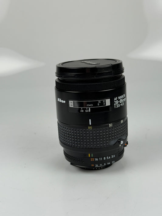 Nikon AF NIKKOR 28-85mm F3.5-4.5 Zoom Wide Angle Lens