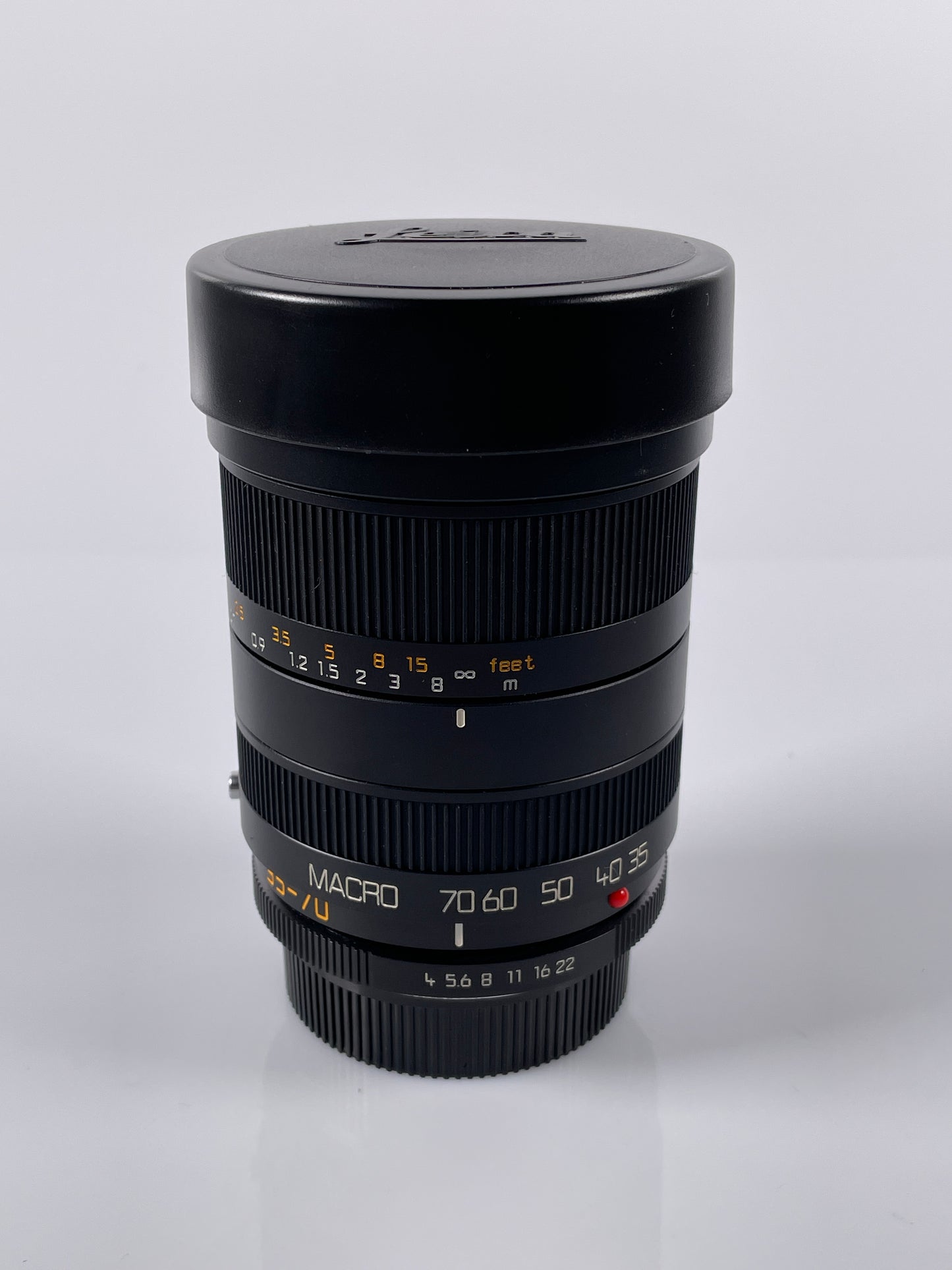 Leica R 35-70mm f4 Vario Elmar Macro E60 ROM Lens w/ hood