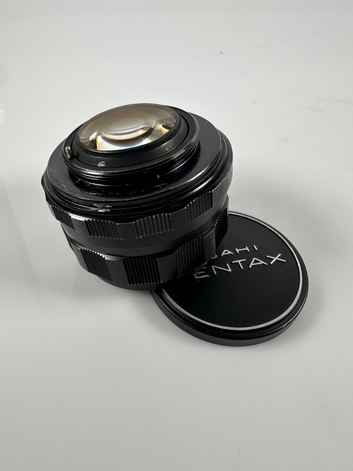 Pentax 50mm F/1.4 M42 8 elements Asahi Super Takumar Lens black