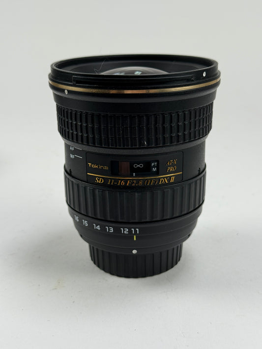 Tokina 11-16mm F2.8 AT-X Pro SD IF DX II Autofocus Lens For Nikon {77}