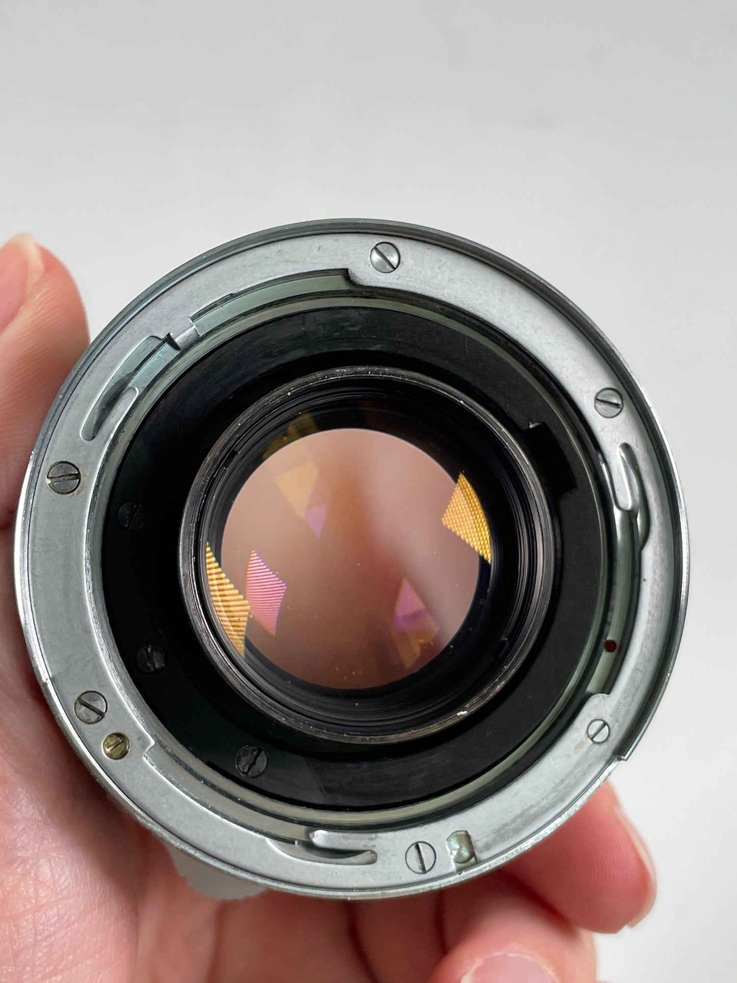 Carl Zeiss Planar 50mm f2 Contarex Mount chrome silver