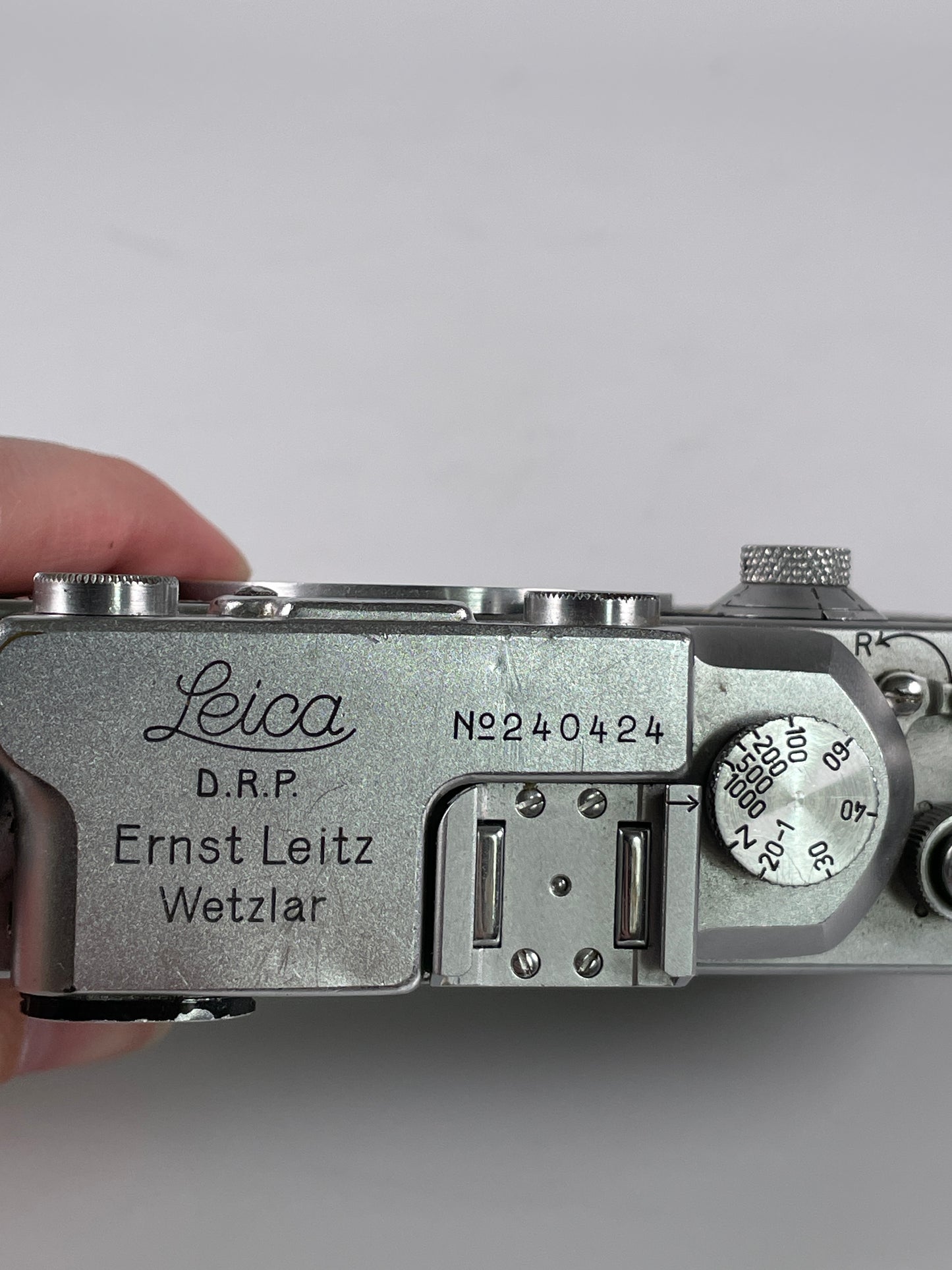 Leica IIIb rangefinder 35mm camera body chrome First Batch
