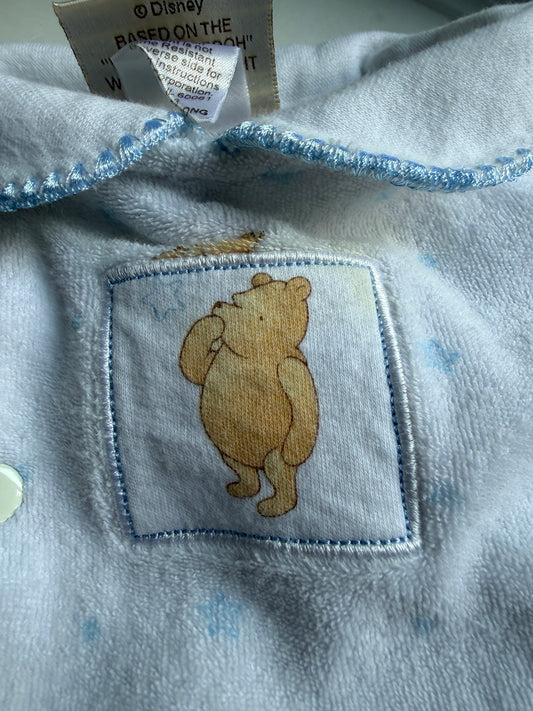Vintage Classic Pooh Winnie The Pooh One Piece 6 months (12-17 lbs) RARE Disney