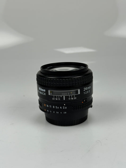 Nikon Nikkor AF 24mm f2.8 D Lens