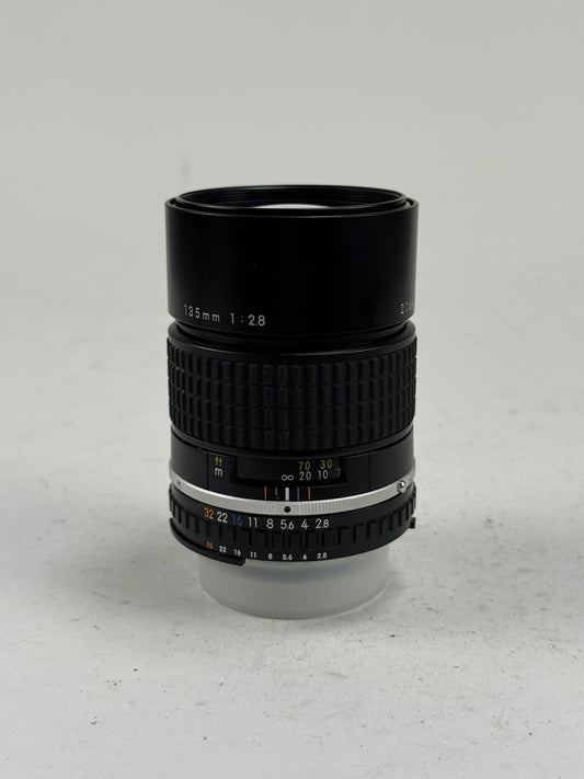 Nikon Nikkor AI-S 135mm f2.8 Series E Lens AIS