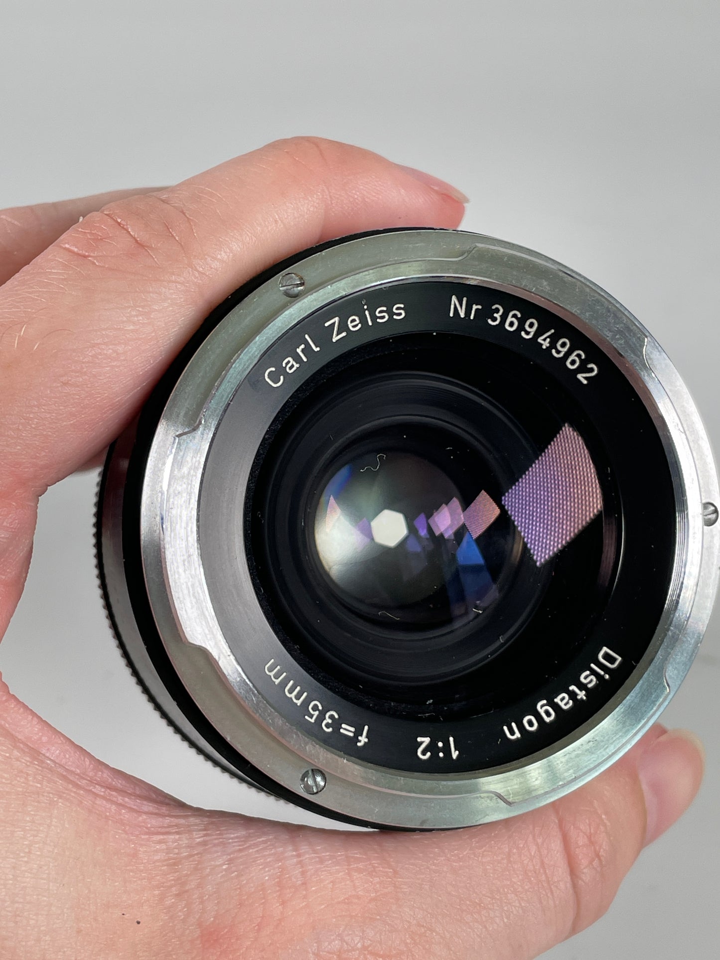 Carl Zeiss Distagon 35mm f2 Black Contarex Bullseye mount