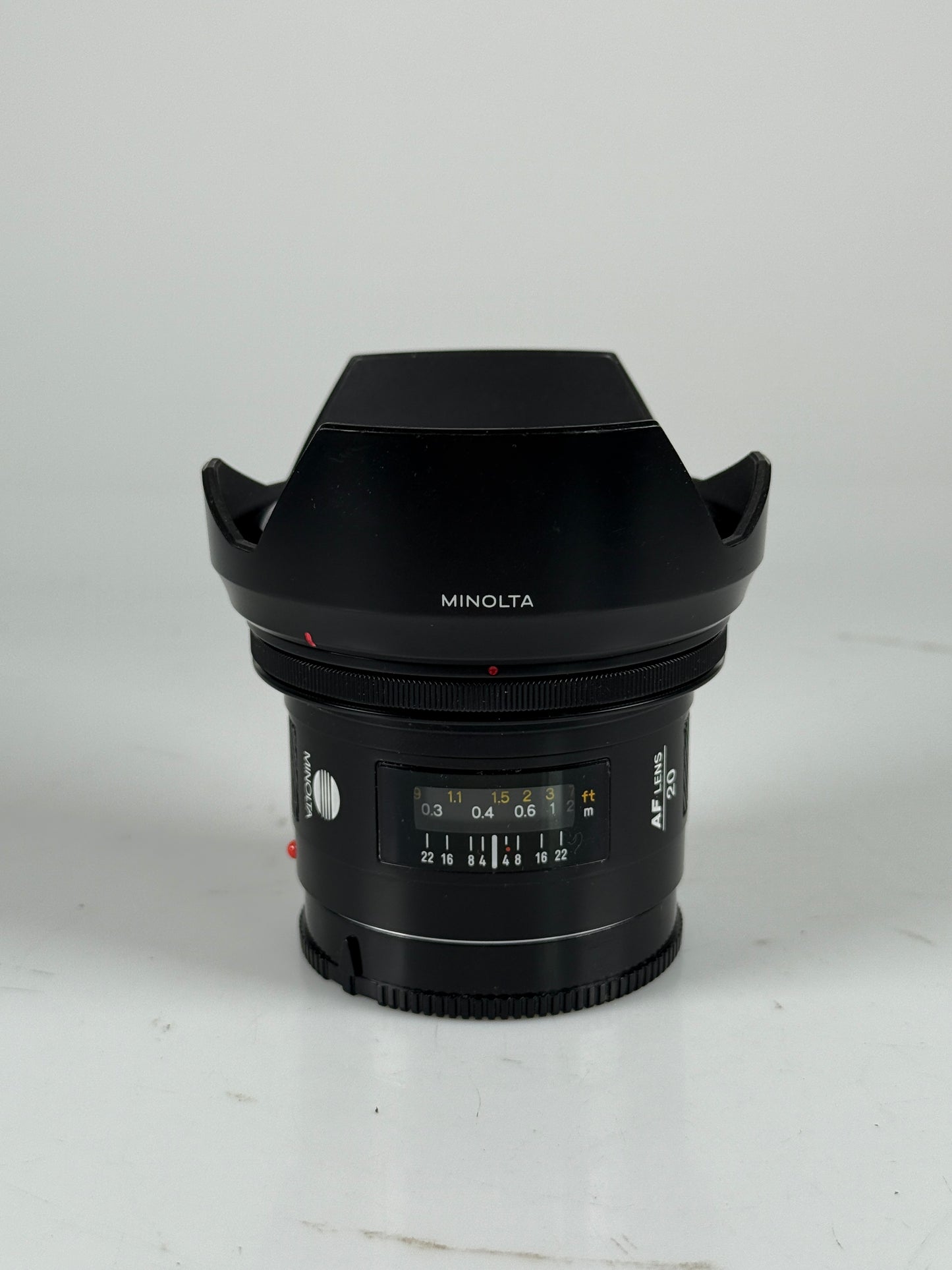 Minolta AF 20mm f2.8 Wide Angle Prime Lens for A Mount