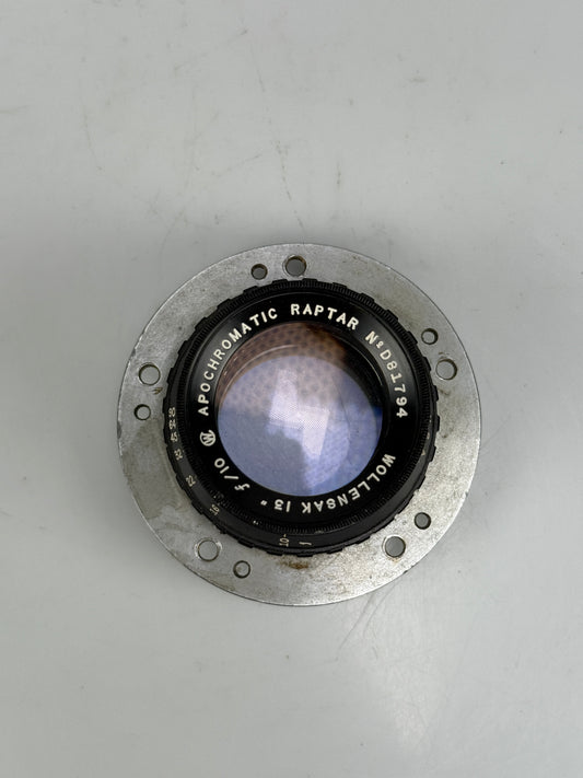 Wollensak 13" 13 inch f10 Apochromatic Raptar Lens